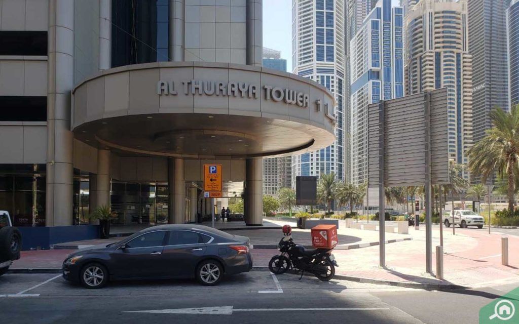 مدخل البرج التجاري