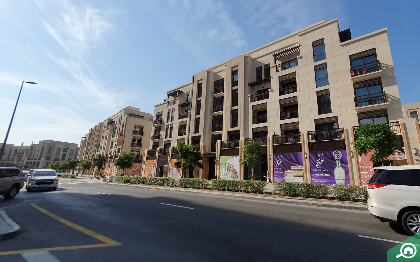Apartment buildings in Deira Corniche
