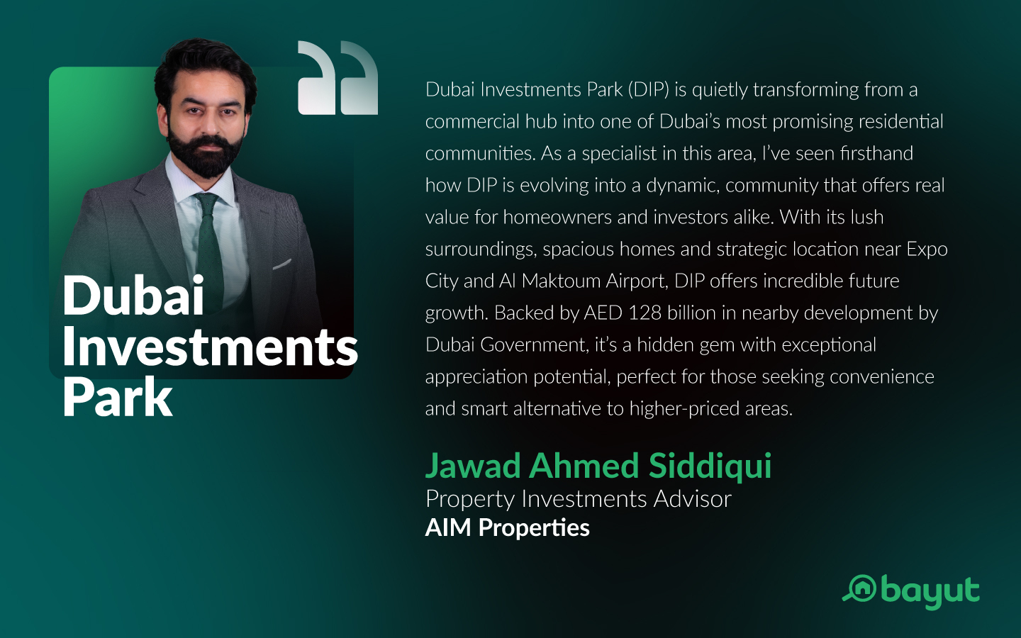Dubai Investments Park Overview by Jawad Ahmed Siddiqui