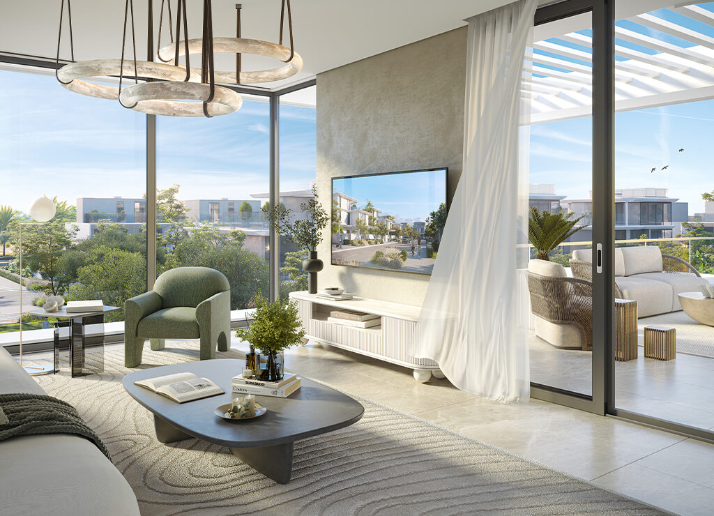 Villa at Park Gate 2 in Dubai Hills Estate.