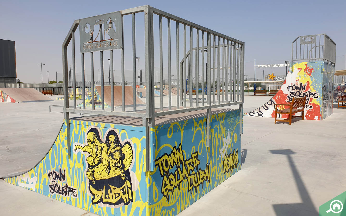town square skate park
