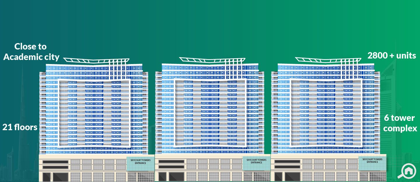Skycourts Towers, Dubai Building Guide | Bayut