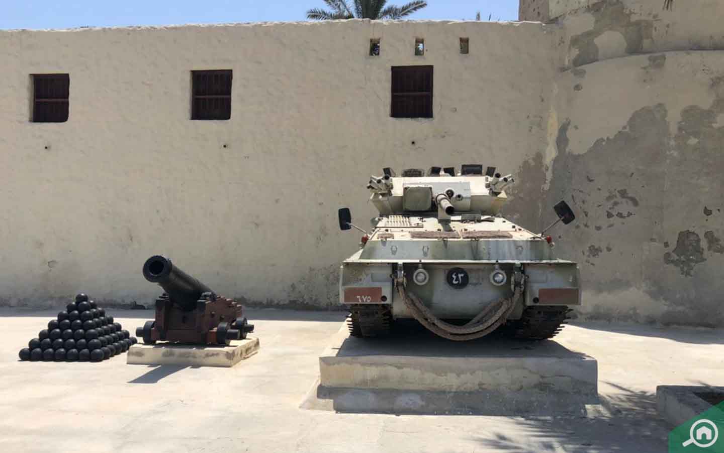 Umm Al Quwain Museum is located in the historic Al Ali Fort