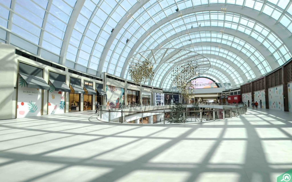 mall near town square