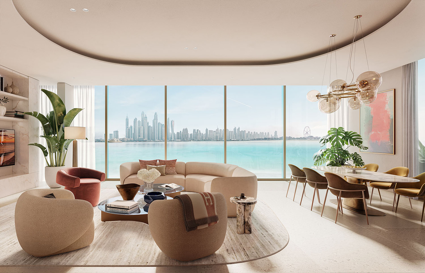 Elegant interiors at Ellington Beach House
