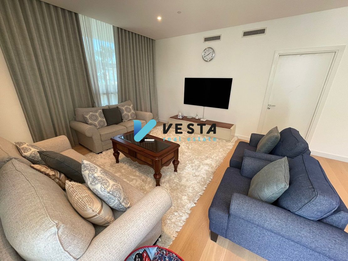 Direct to Beach | 2BR + Maid TH | Full Sea View | Fully Upgraded & Furnished