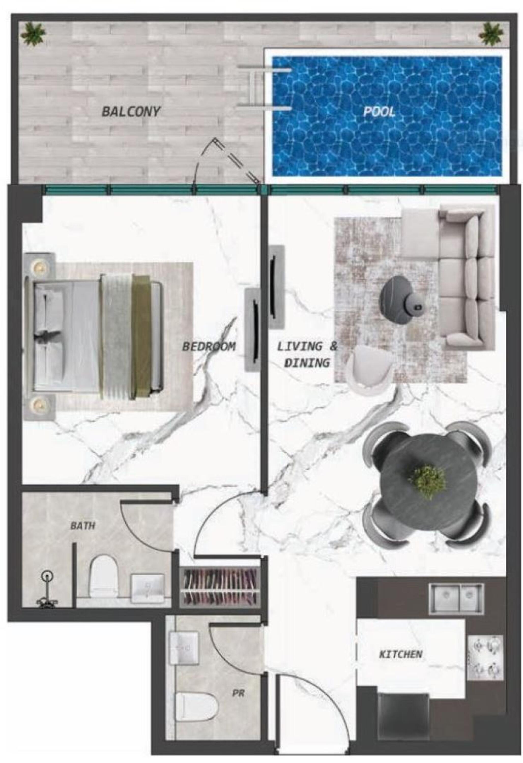 DISTRESS DEAL | 2BR WITH POOL | FULL PAYMENT REQUIRED — Photo 10