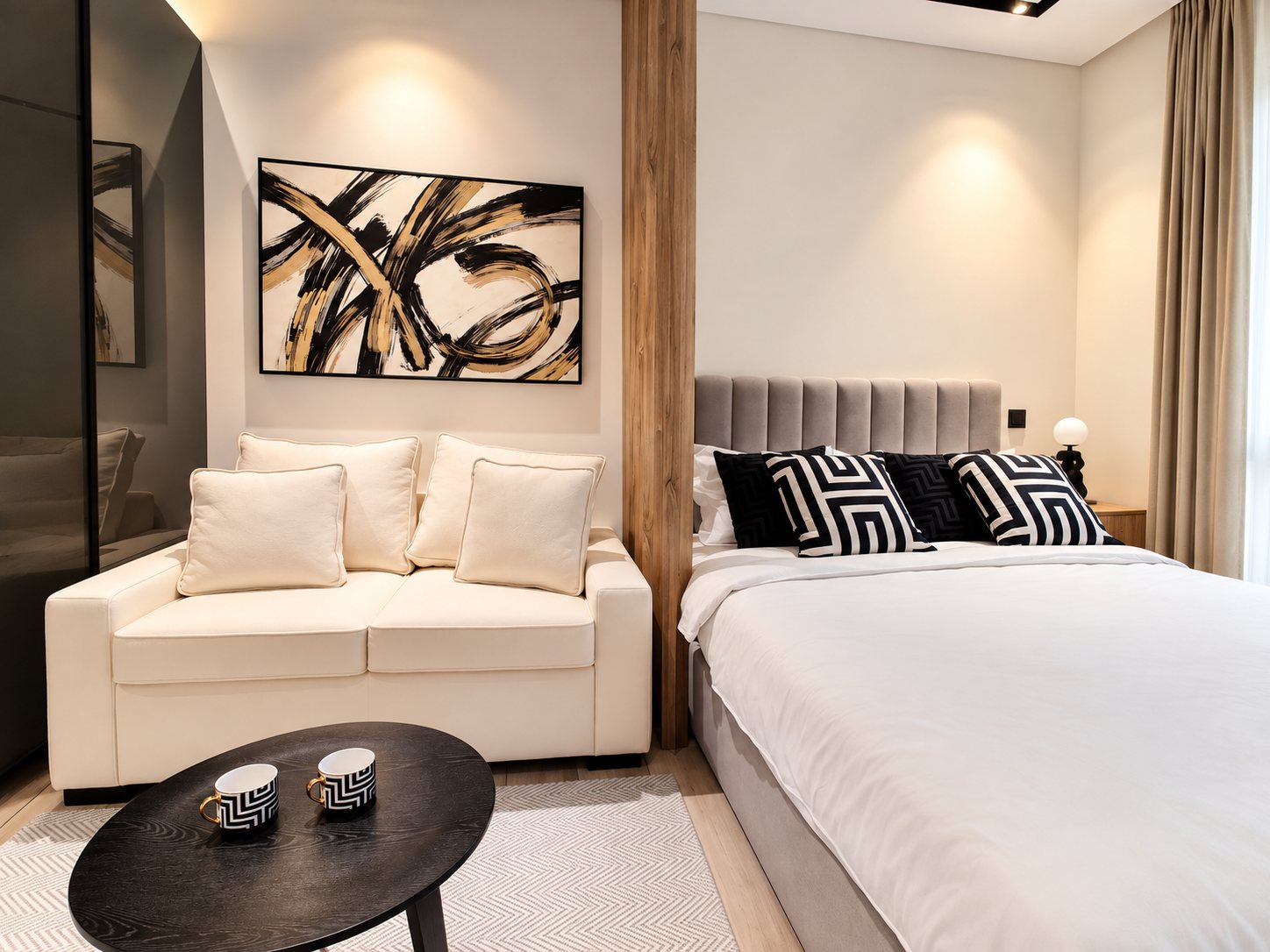 Furnished studio in Nicholas Residence