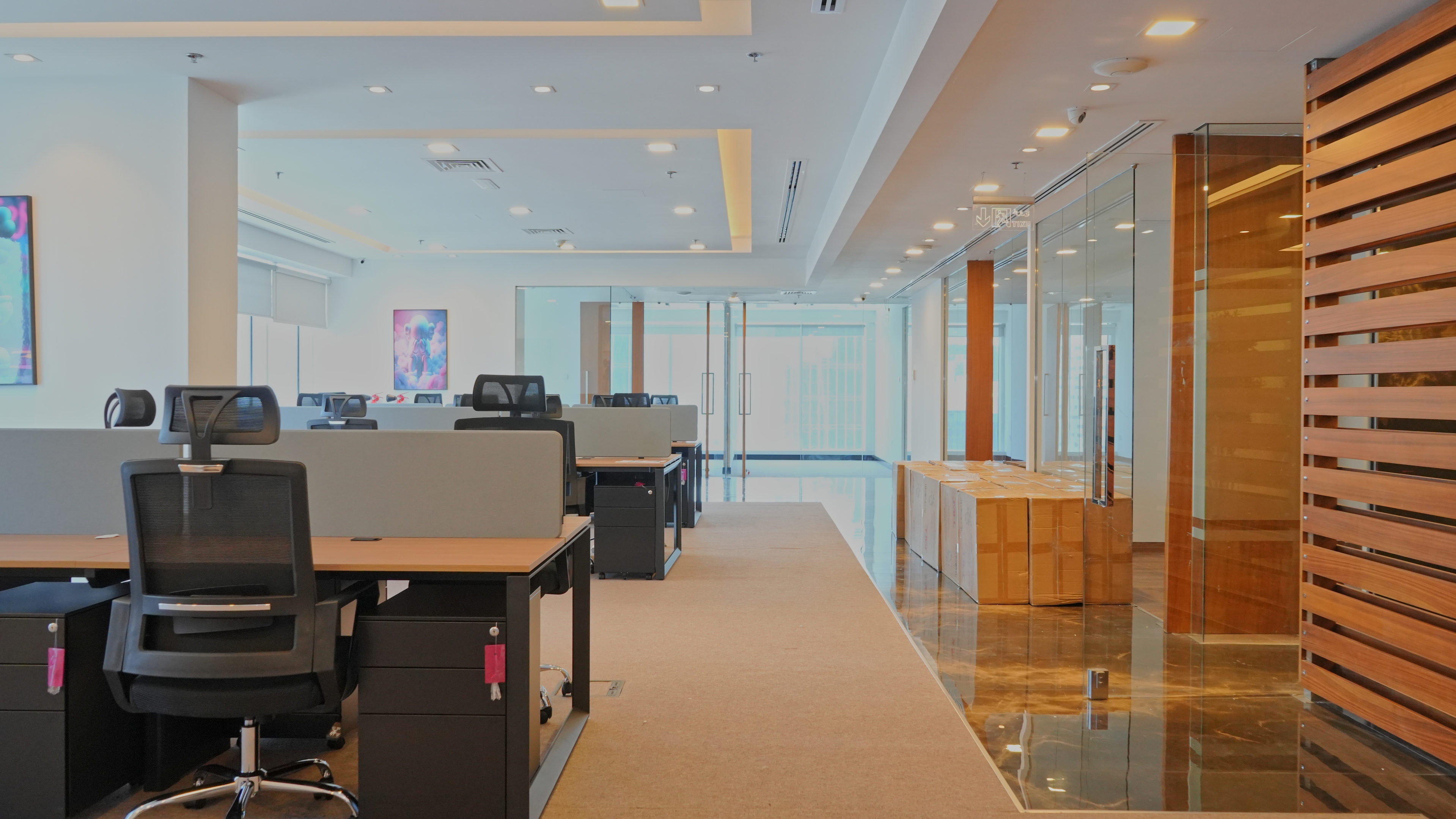 Half-Floor Office | Multiple Chambers | Barnd-New Fit-out & Furniture