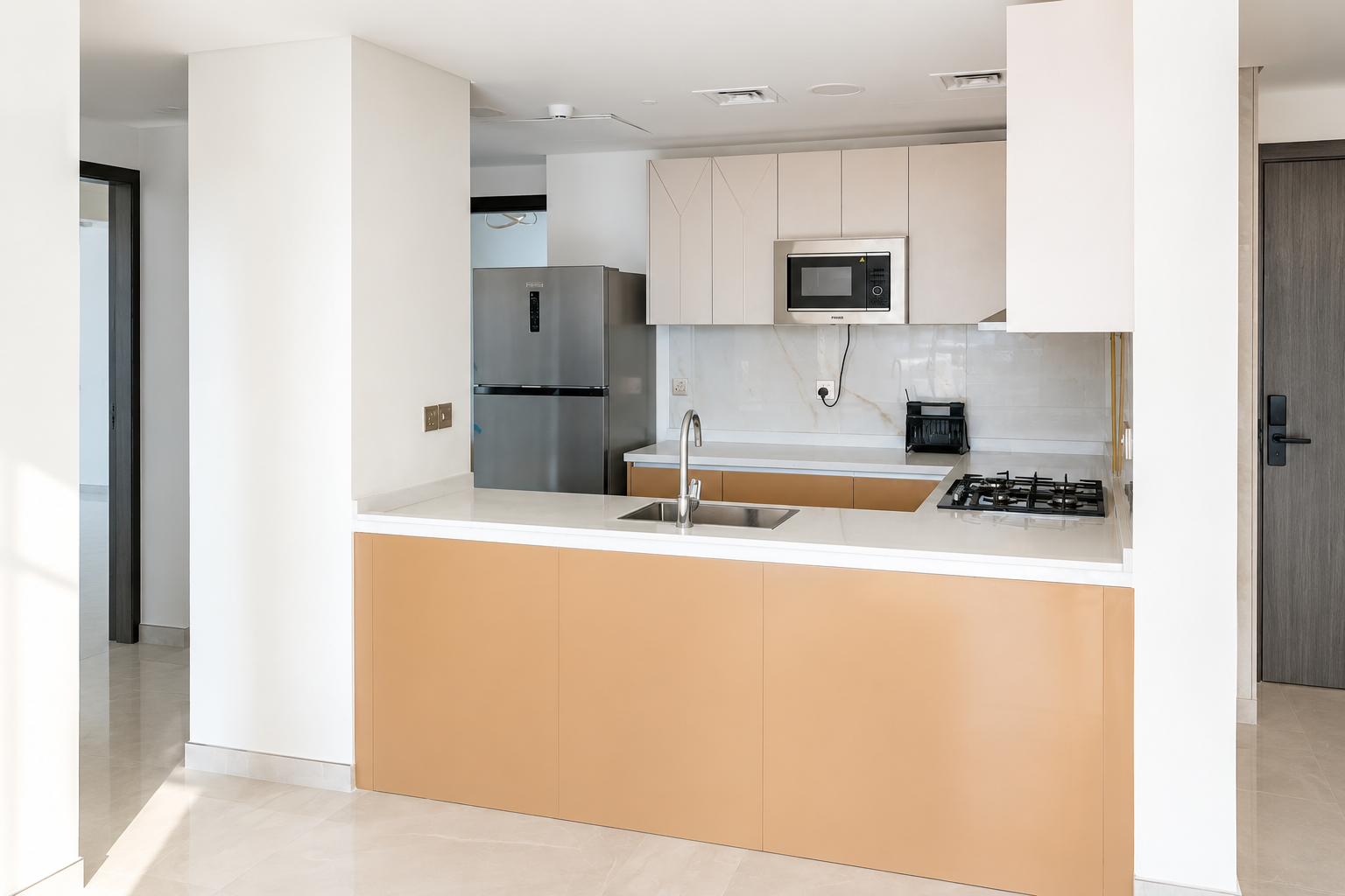 Vacant | Motor City View | Semi Furnished