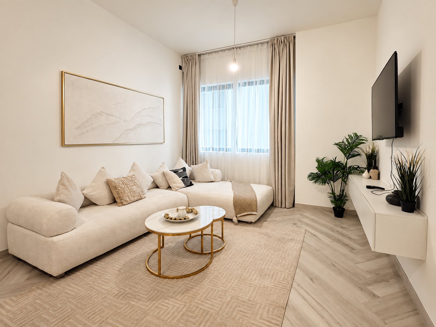 Furnished 1-bed apartment in Empire Residence