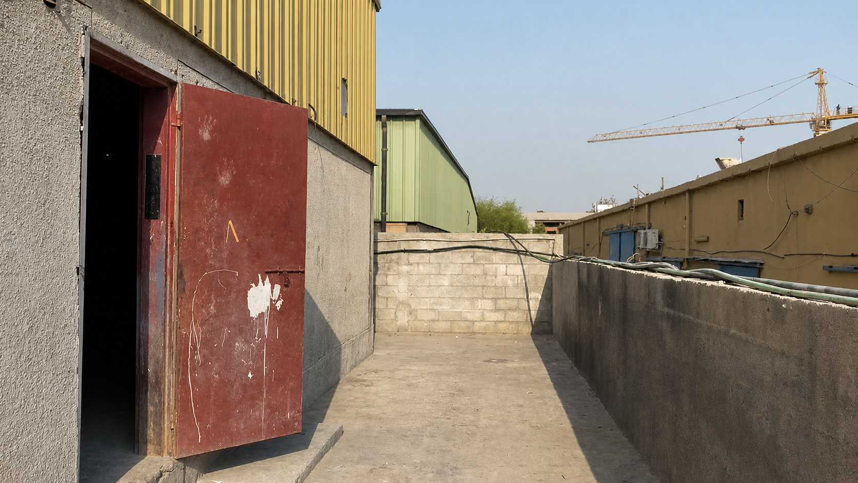 High-Clearance Warehouse | 40 kW Power | 3,541 Sq. Ft.