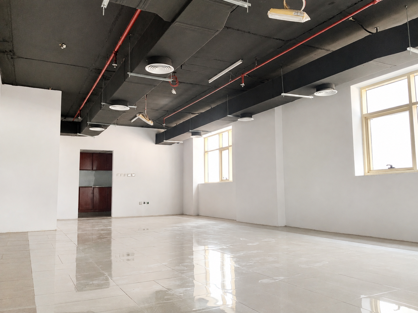 Spacious Office | Open Floor | Pantry & Storage