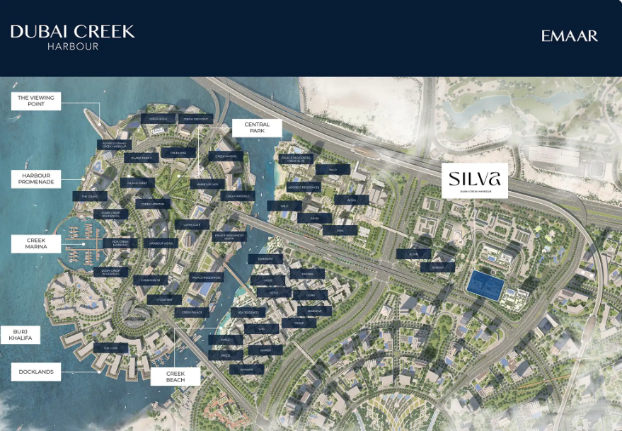 Apartment for Sale in Silva at Dubai Creek Harbour - Dubai