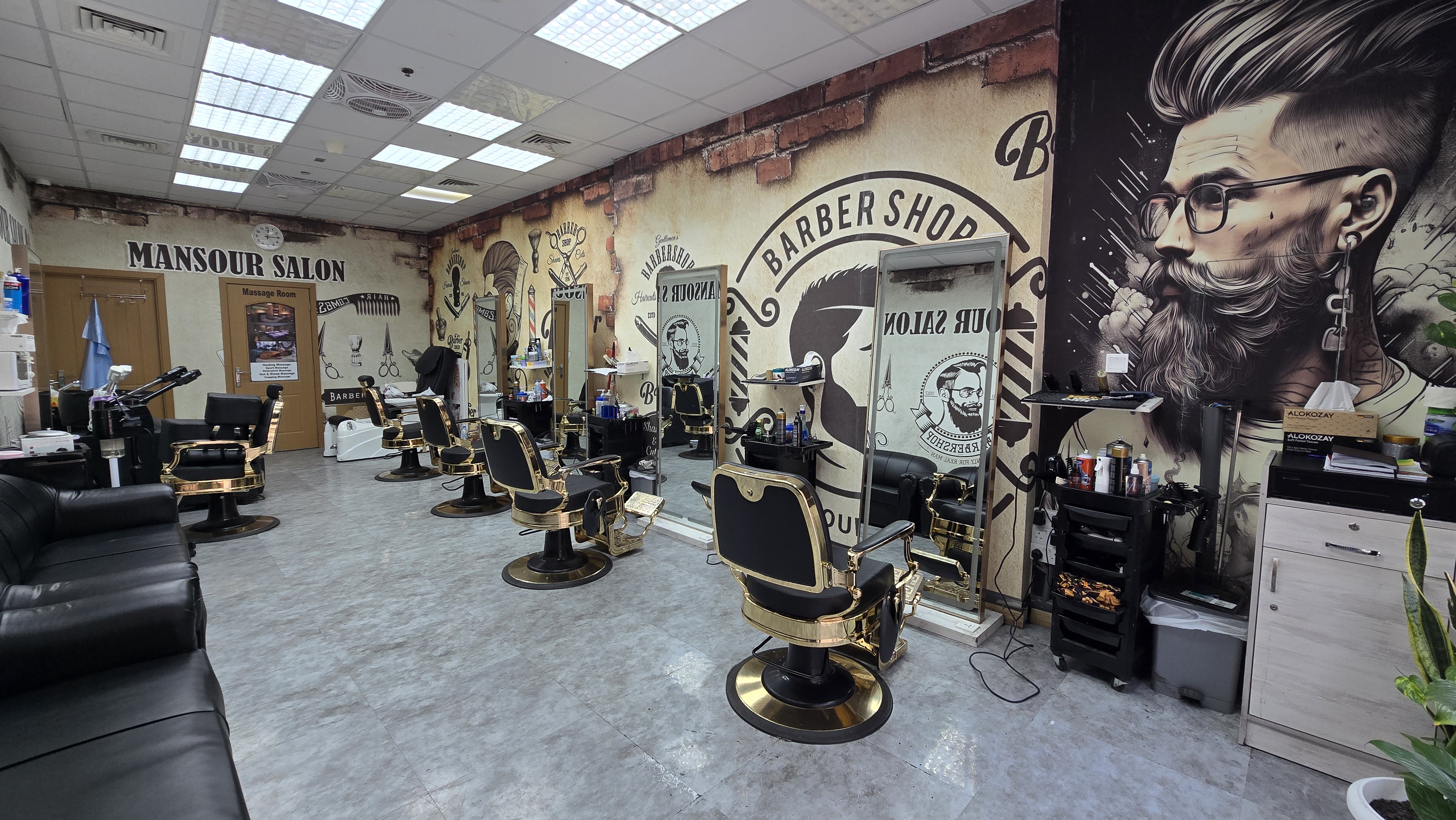 Gents Salon Opportunity | Fully Fitted | No Key Money | Baniyas Road | Near Metro