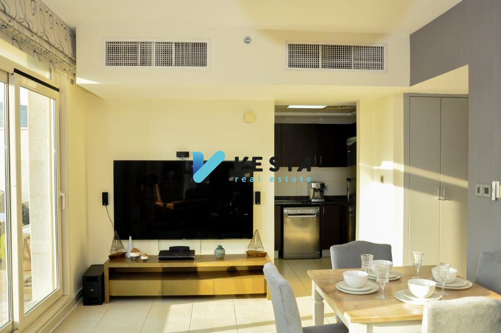 Large Terrace | Fully Furnished | Open Sea View | Maid Room | Rented