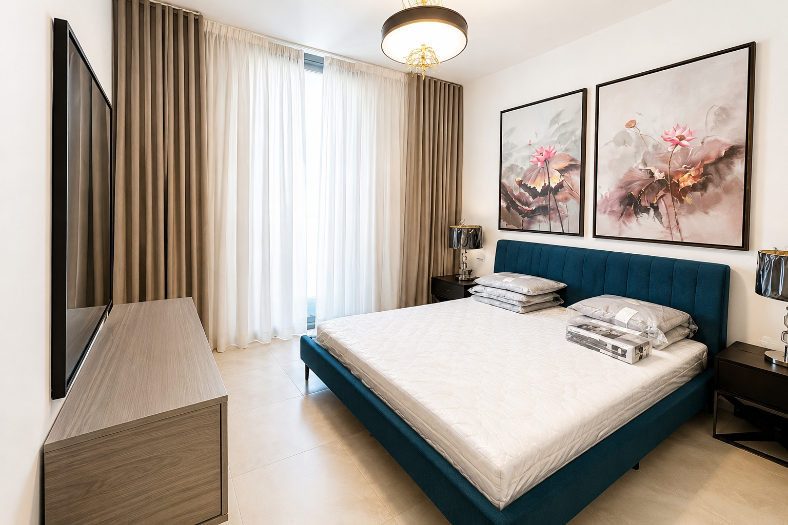 Spacious Balcony with Open Views | High Floor | Fully Furnished | Modern Elegant Design