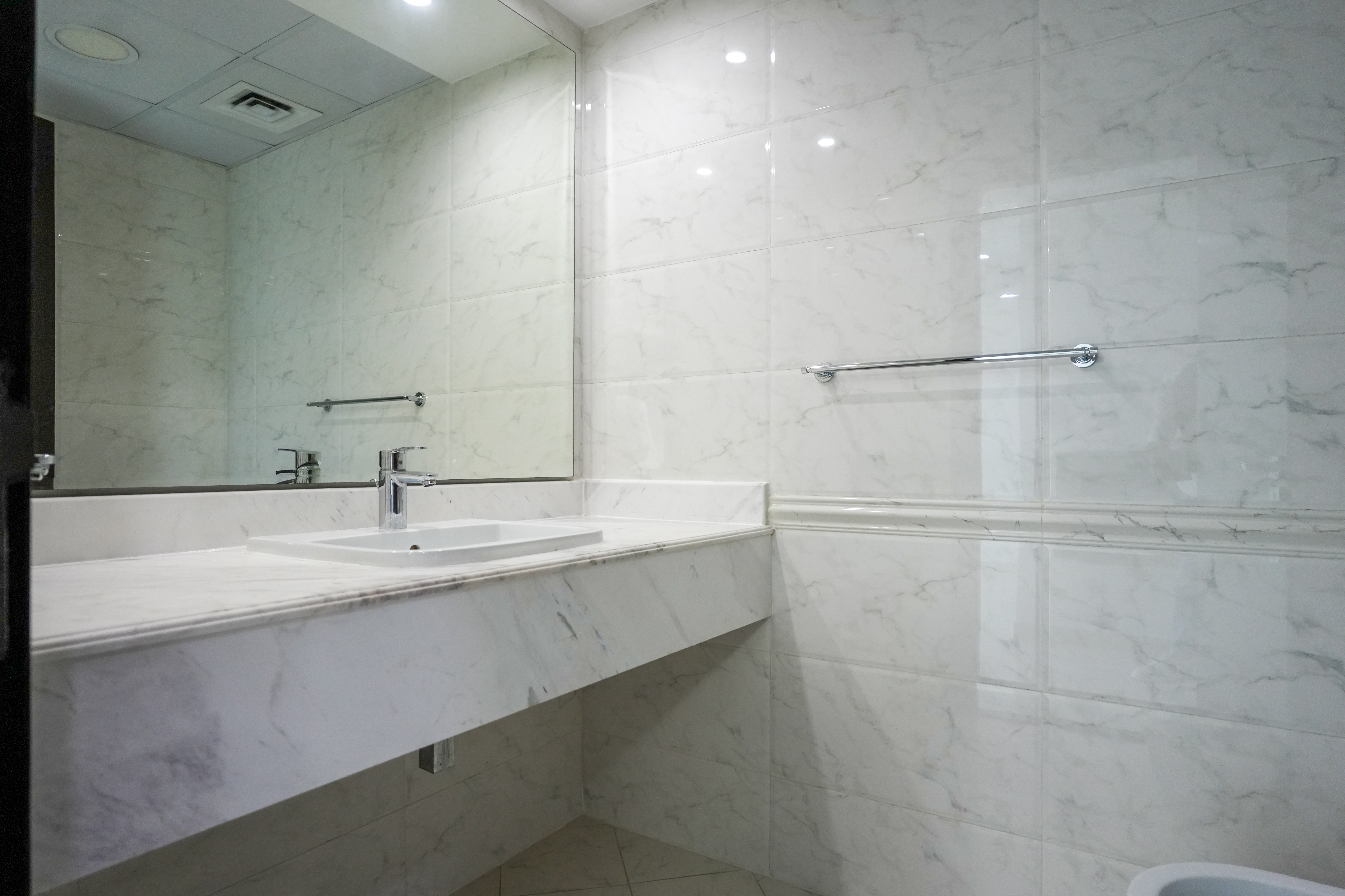 Spacious Kitchen | Prime Business Bay Location | Burj Khalifa View