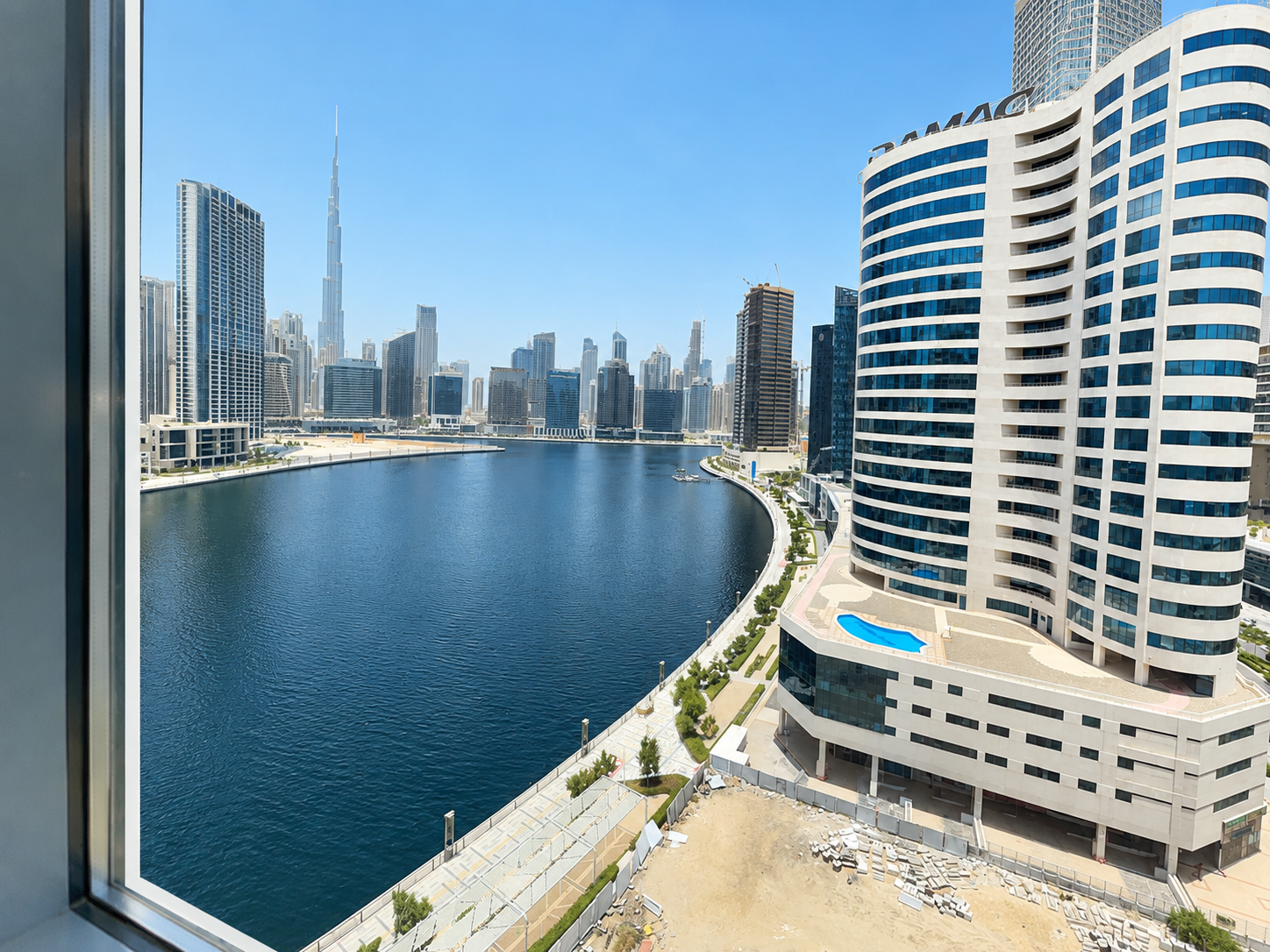 Burj Khalifa and Canal view | Fully Furnished | Premium separate Office