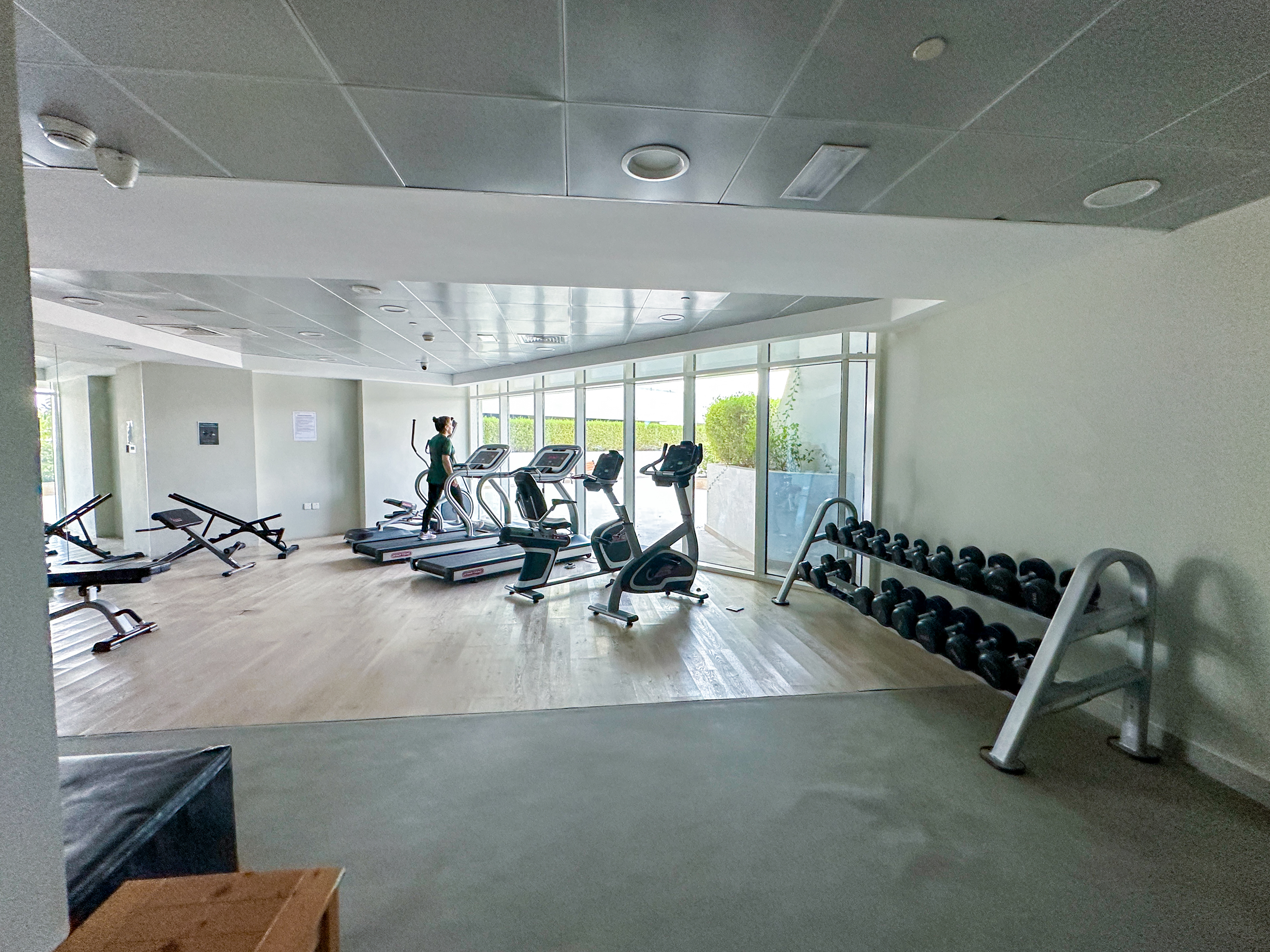Studio with balcony Al Jaddaf | Near Metro | canal view | Ideal for Airport & Business Bay Staff