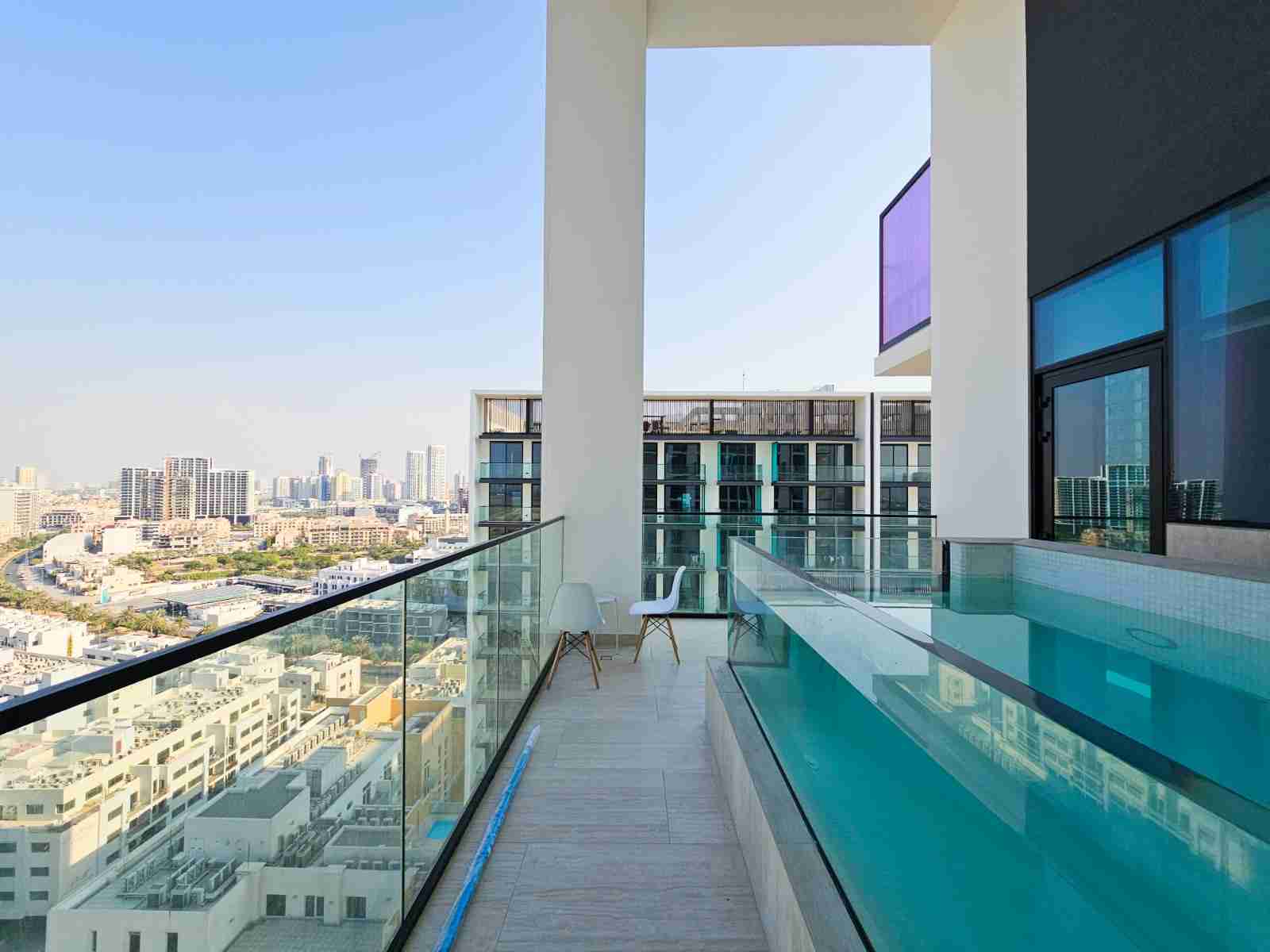 Furnished 2-bed apartment in Binghatti House