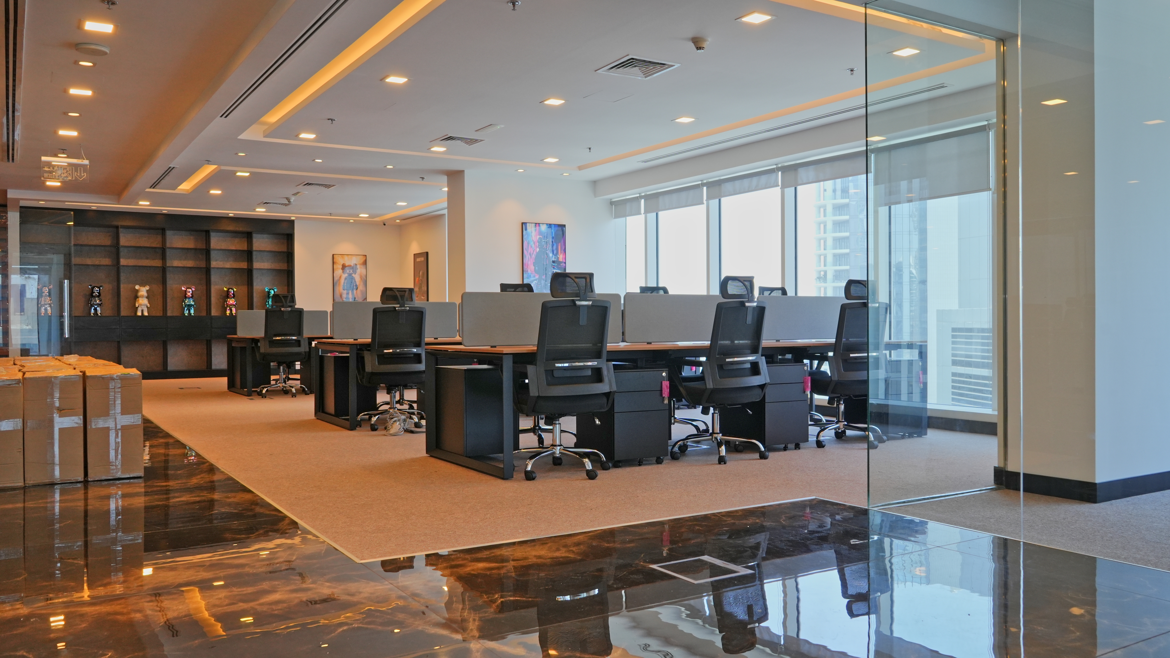 Half-Floor Office | Multiple Chambers | Barnd-New Fit-out & Furniture