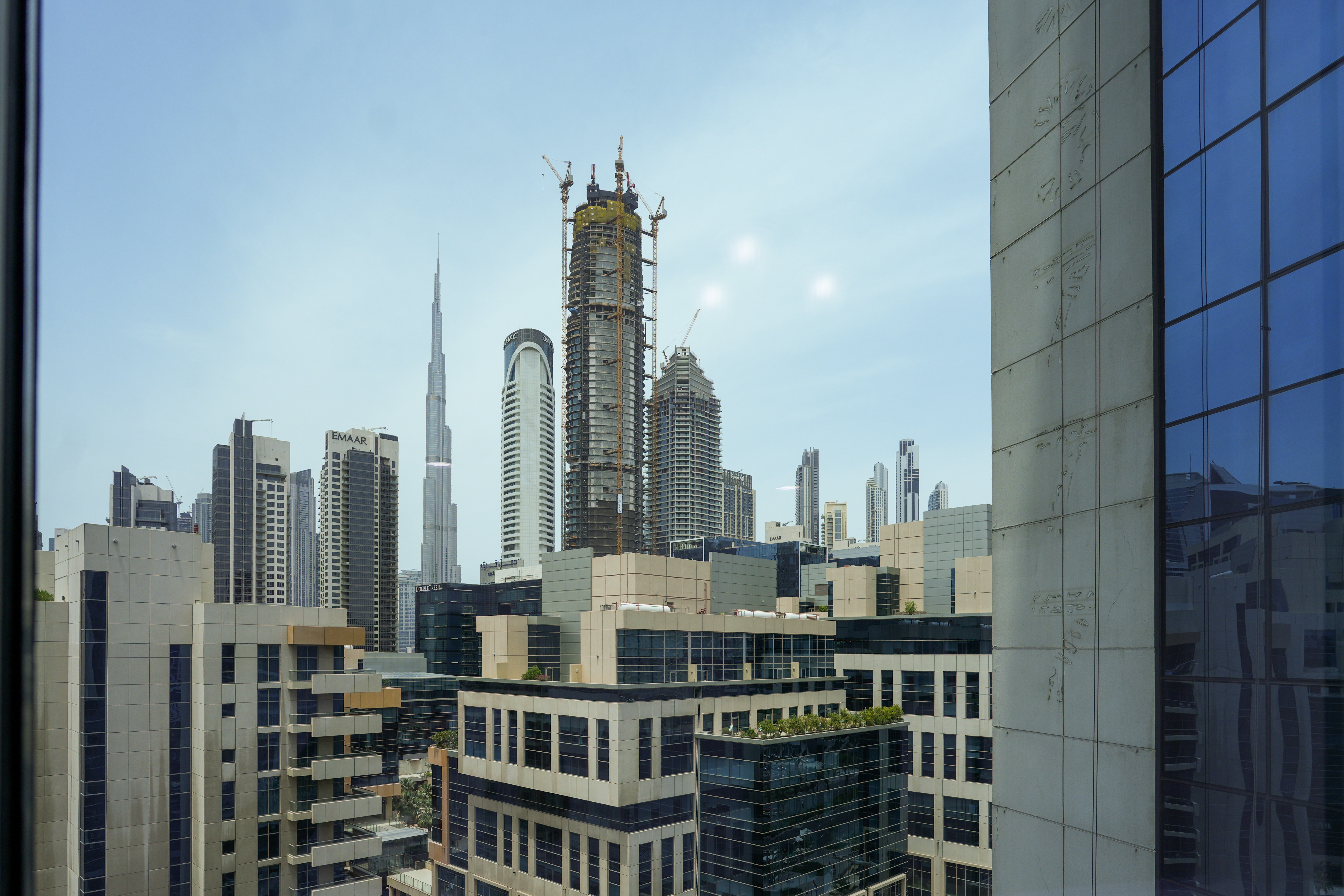 Spacious Kitchen | Prime Business Bay Location | Burj Khalifa View