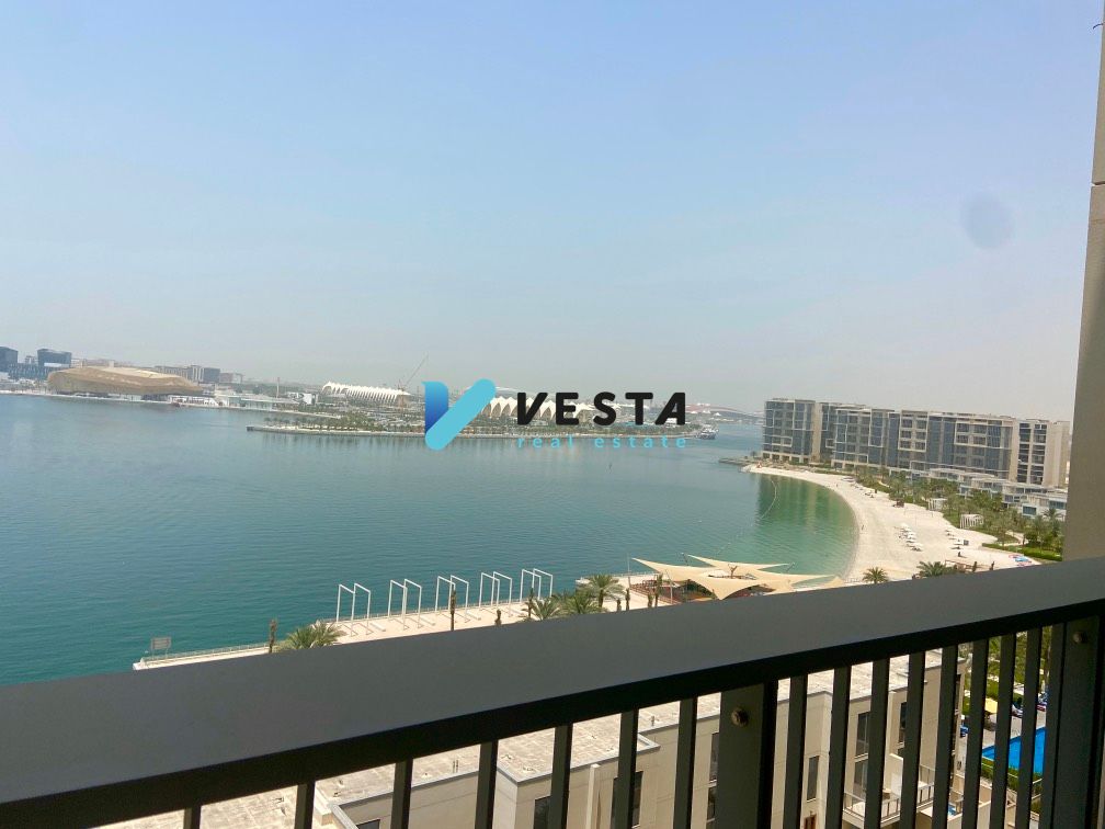 Full Sea View | Beach Access | High Floor | Balcony | Rented W/High ROI