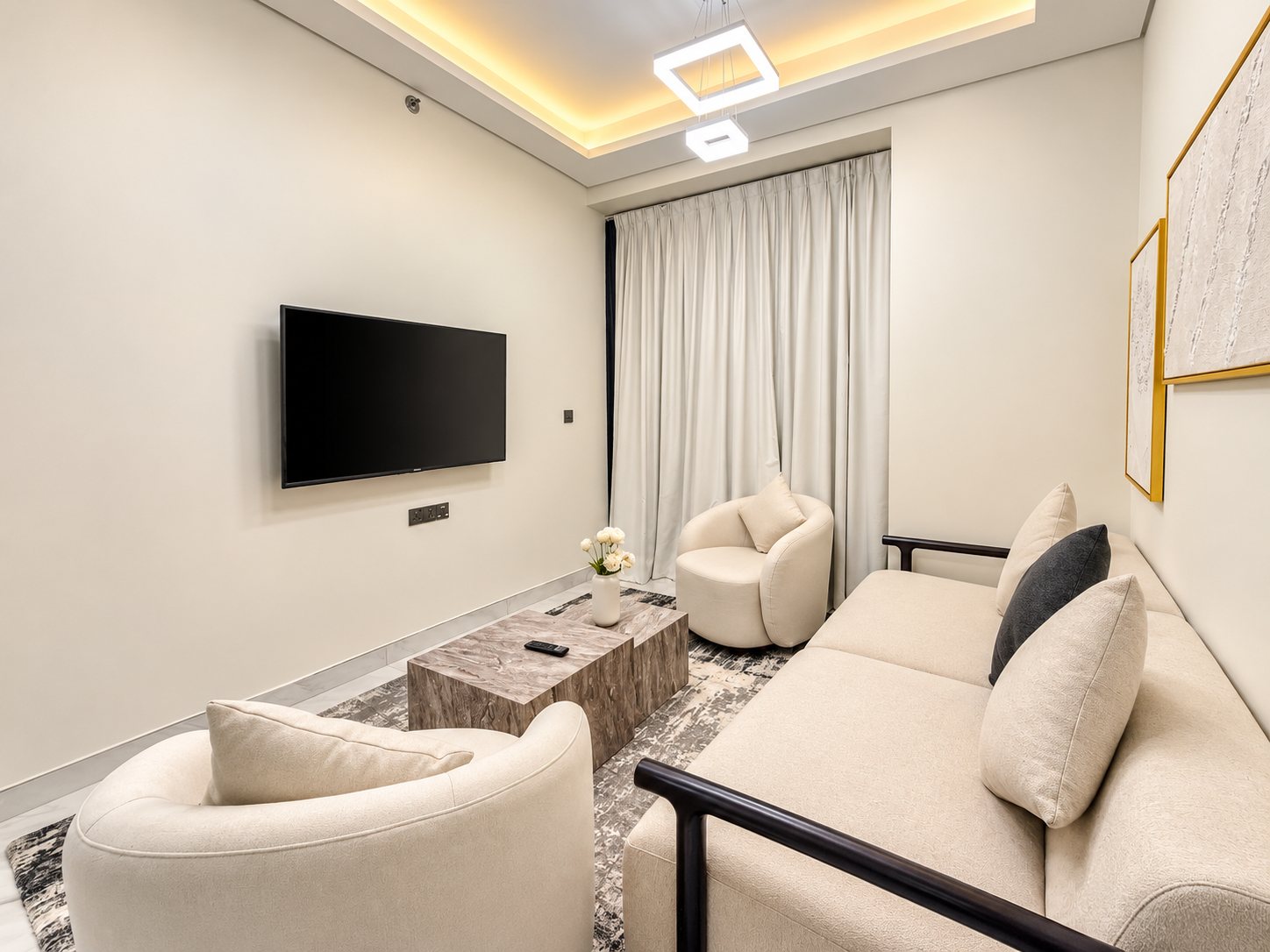 Furnished 2-bed apartment in Samana Golf Avenue