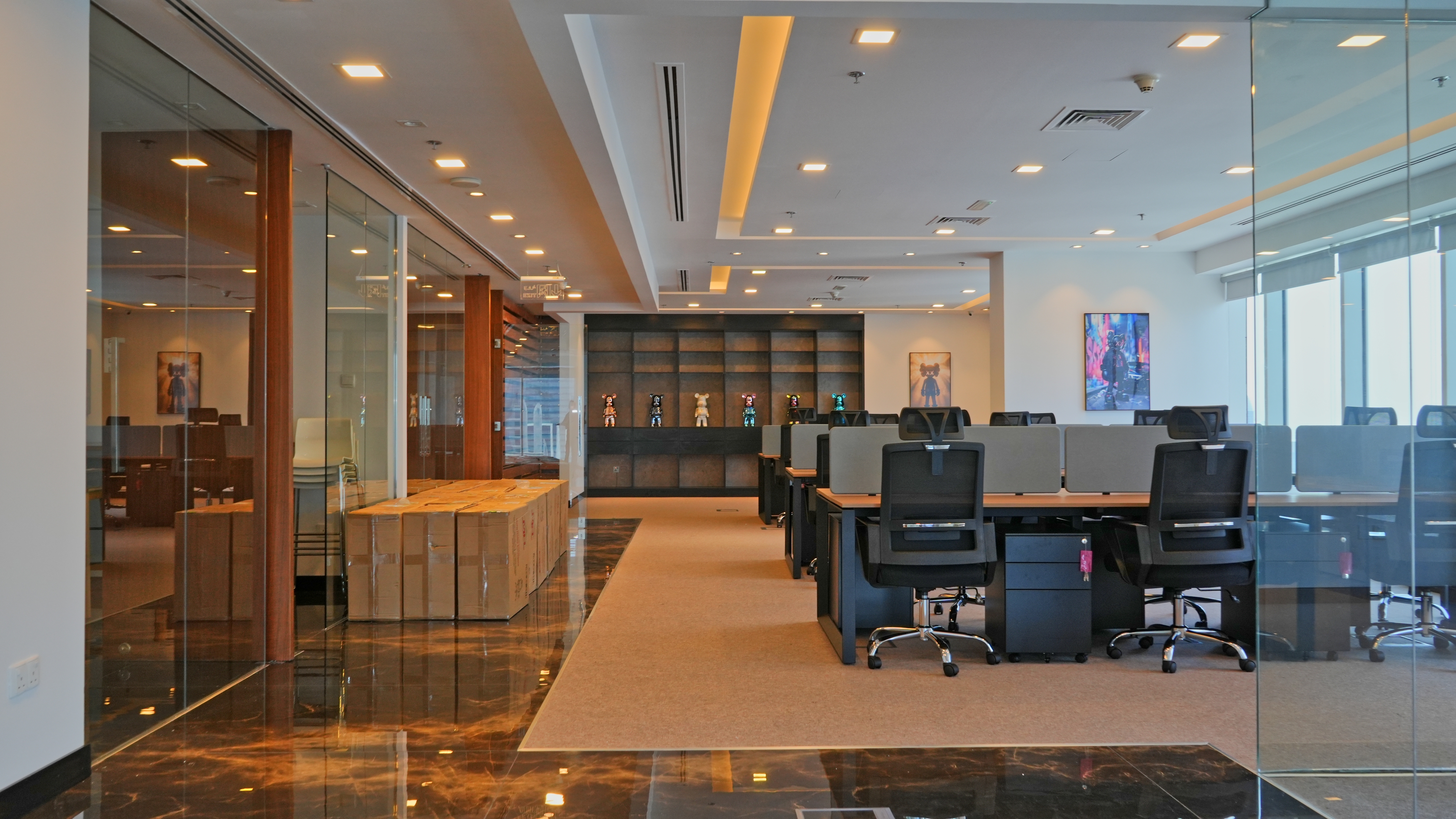 Half-Floor Office | Multiple Chambers | Barnd-New Fit-out & Furniture
