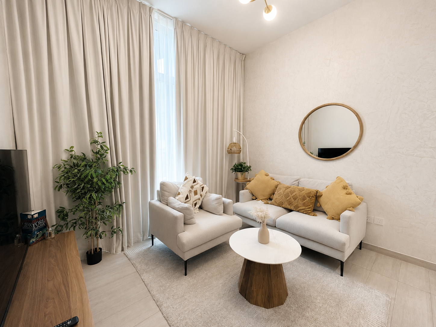 Furnished 1-bed apartment in Harrington House