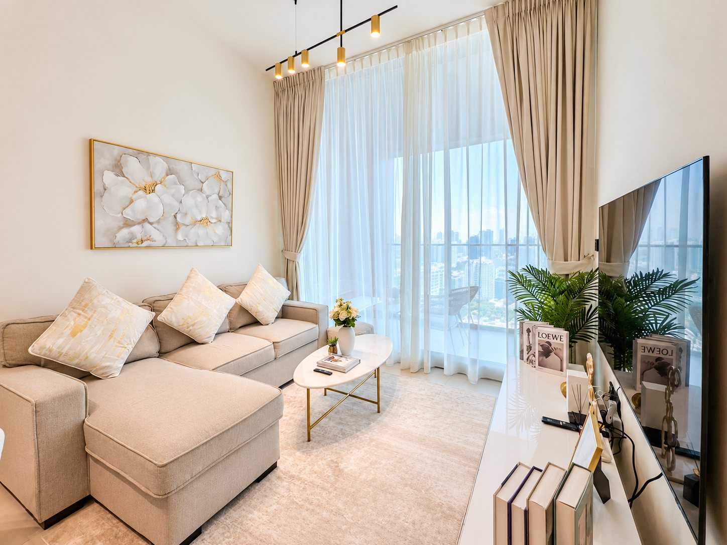 Furnished 1-bed apartment in Binghatti Onyx
