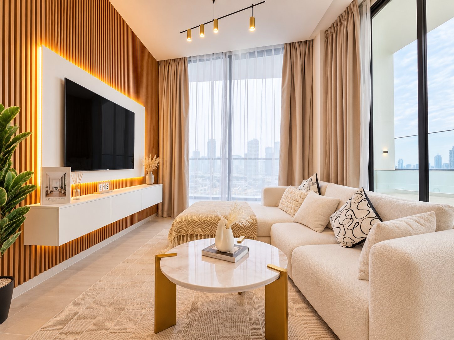 Furnished 2-bed apartment in Binghatti Onyx