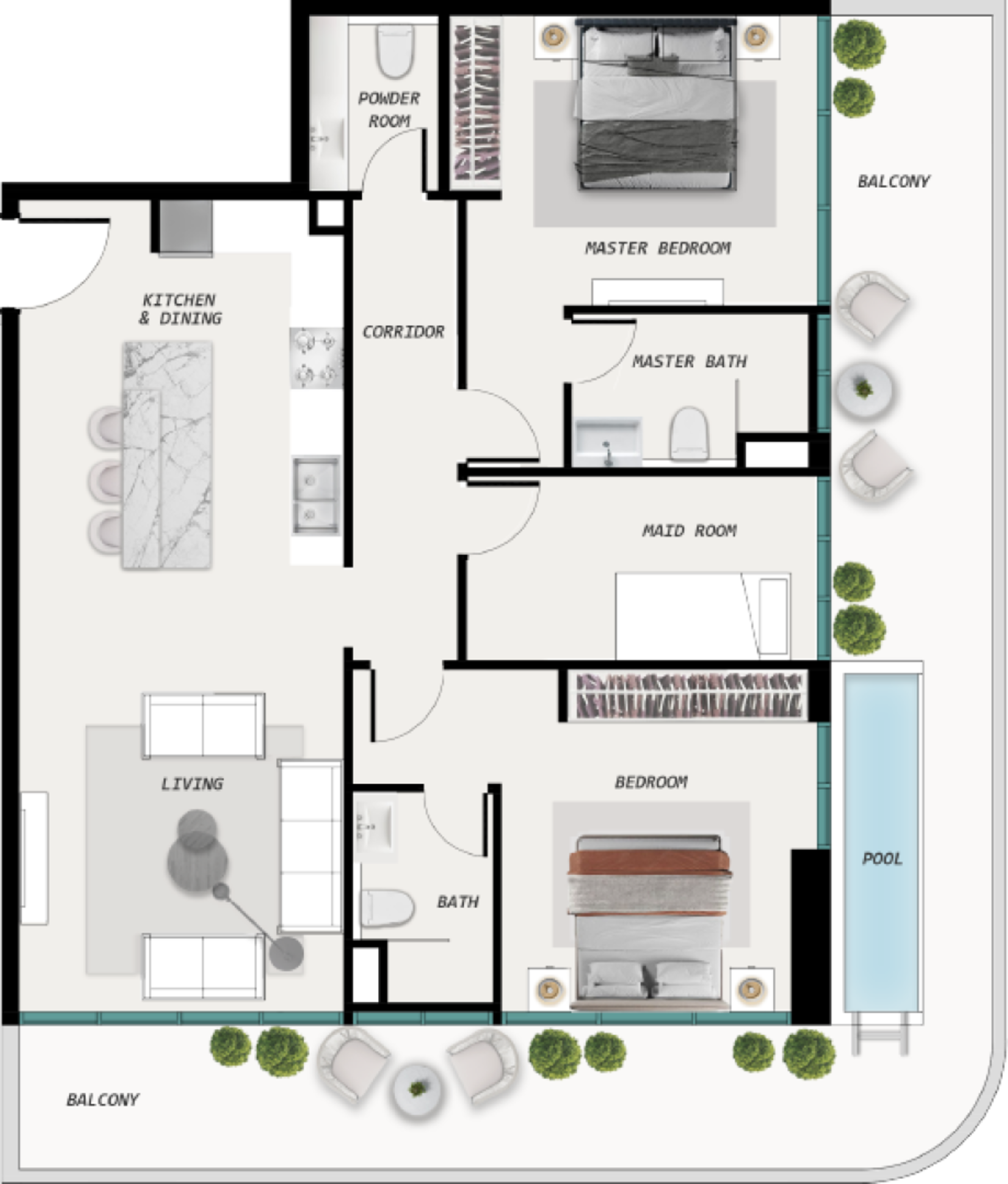 CHEAPEST 2BR IN THE MARKET | FULLY FURNISHED — Photo 4