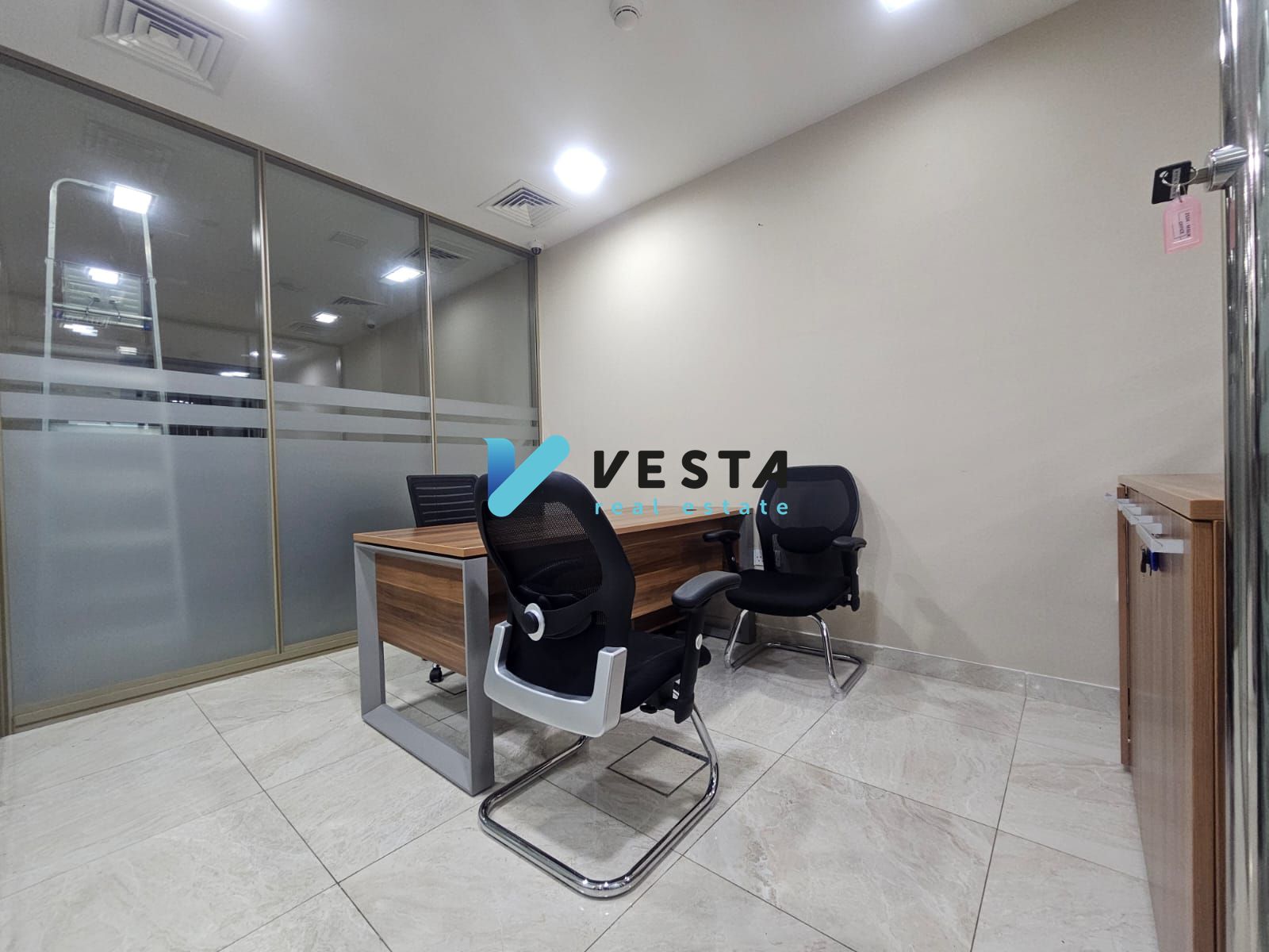 Fully Fitted Office | Multiple Glass Partitions | High ROI | Parking