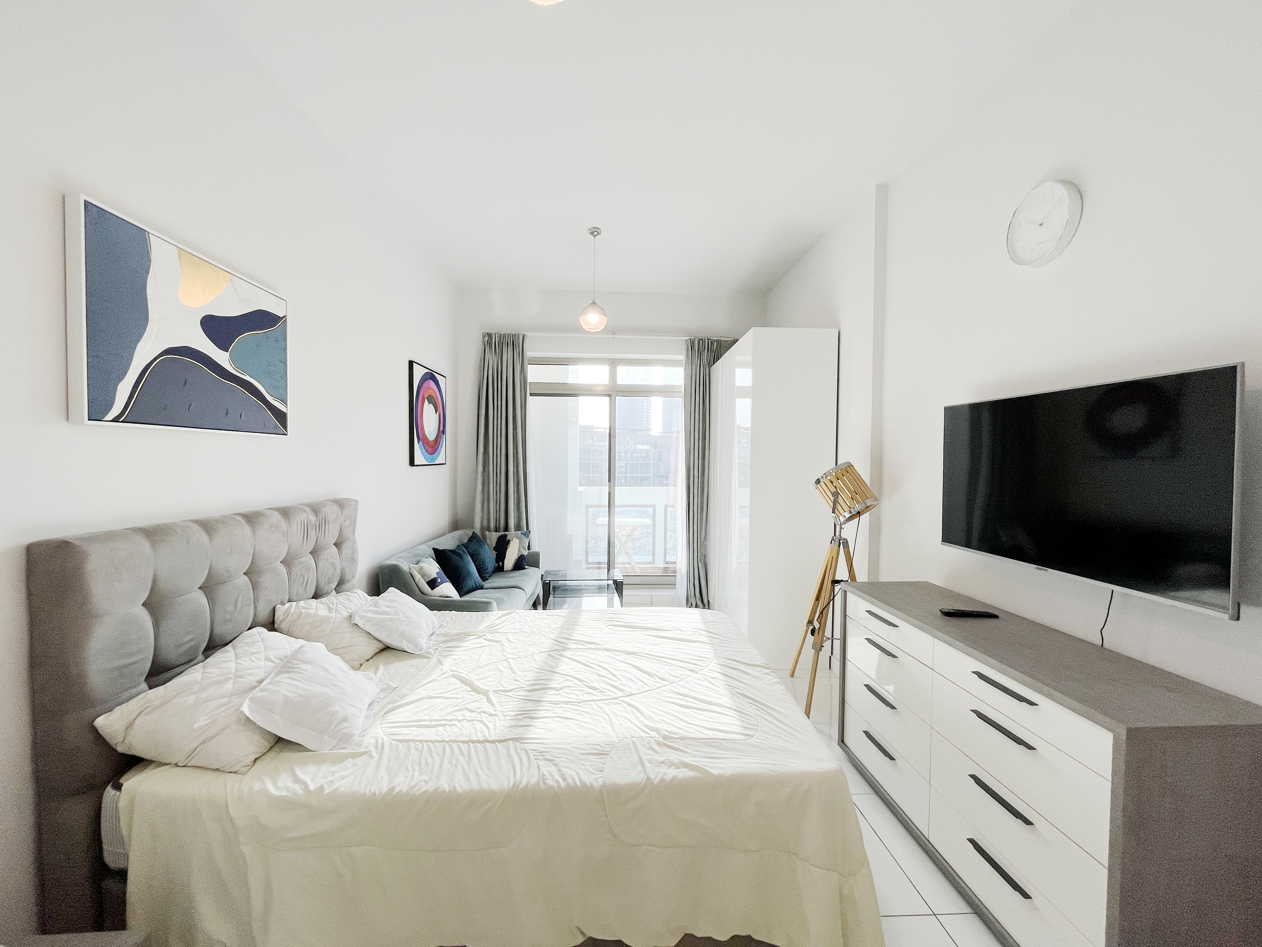 Furnished studio in Plazzo Heights