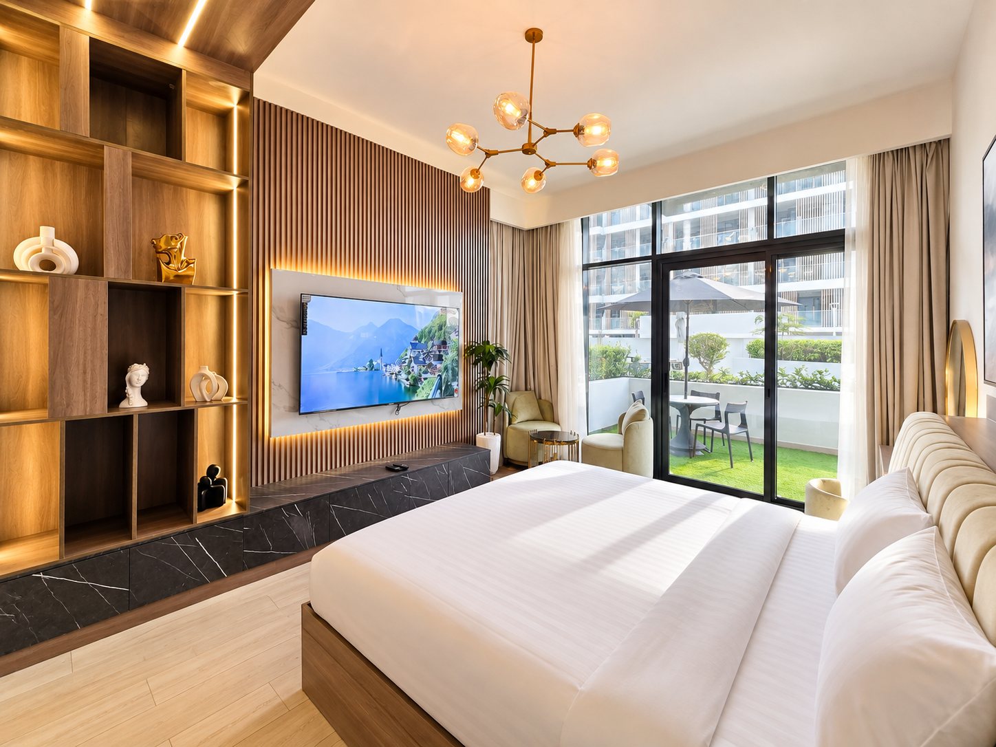 Furnished studio in Azizi Riviera 15