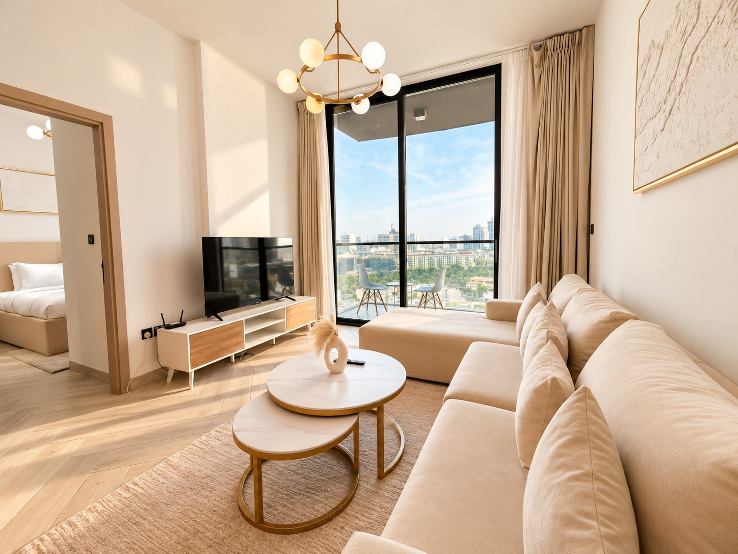 Furnished 1-bed apartment in Empire Residence