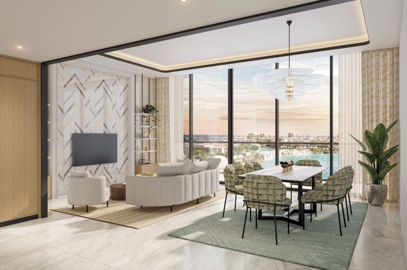 2BR with 2 Balconies | High Floor | Azizi Venice 4 | Prime Investment
