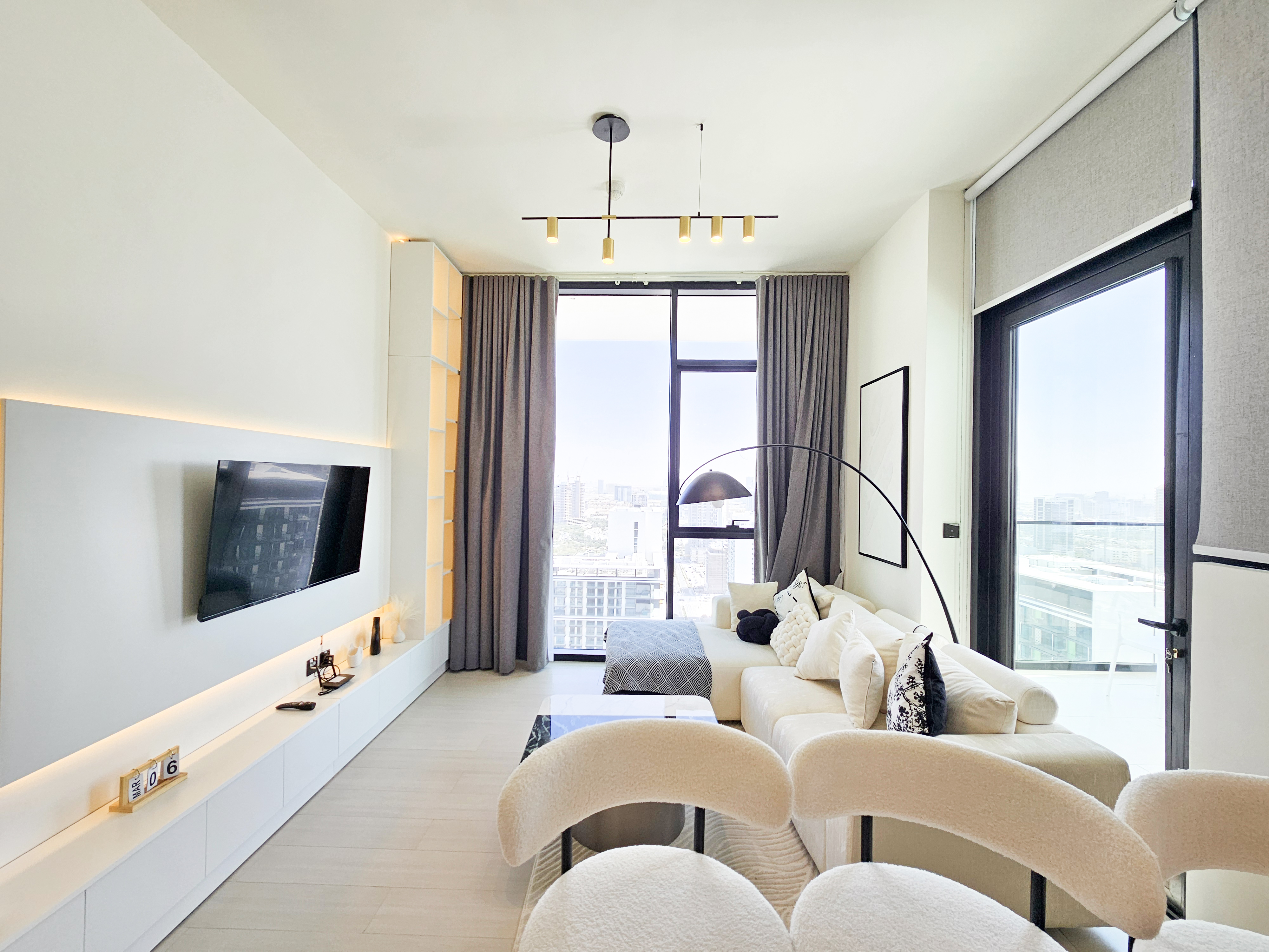 Furnished 2-bed apartment in Binghatti House