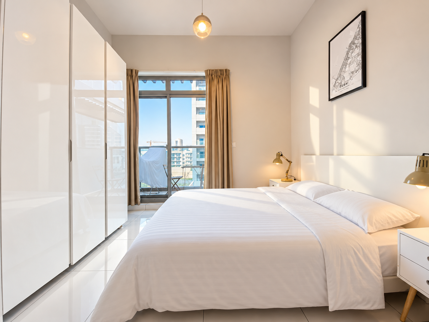 Furnished studio in Plazzo Heights
