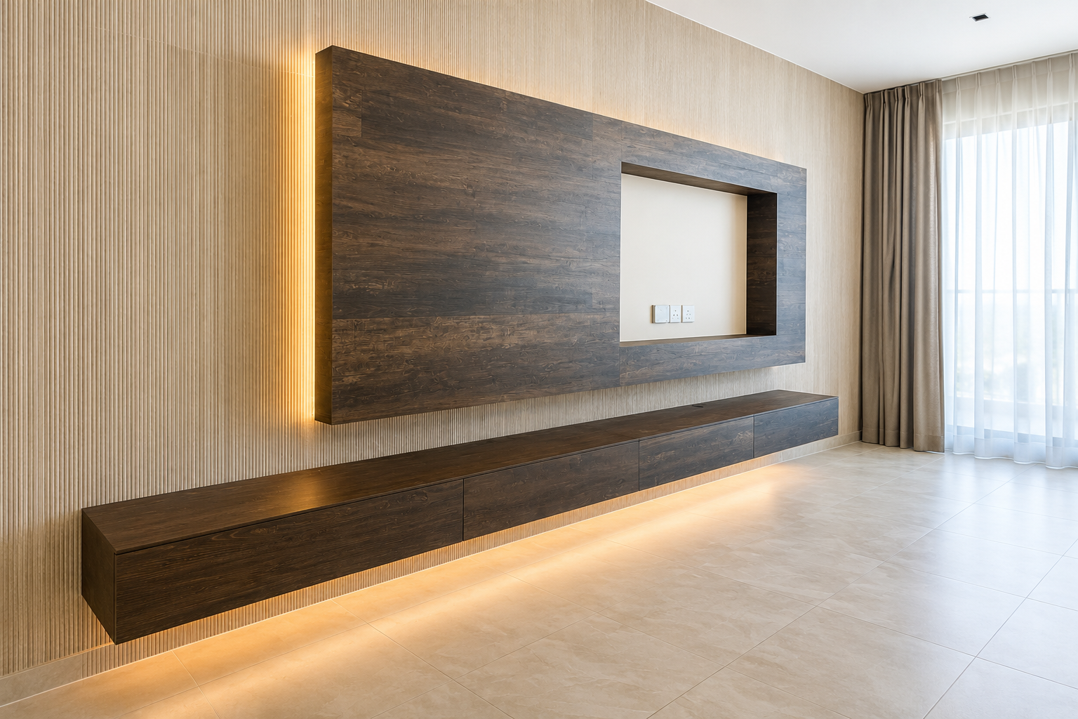Spacious Balcony with Open Views | High Floor | Fully Furnished | Modern Elegant Design