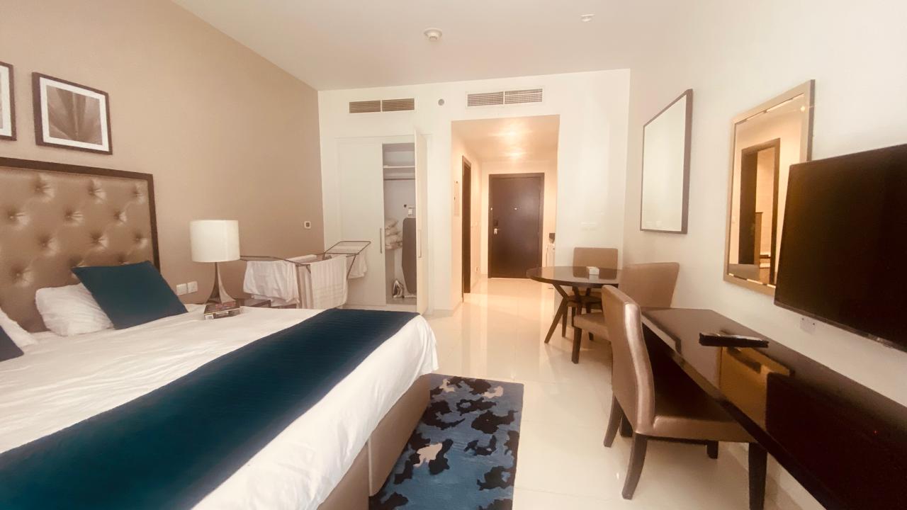 Vacant | Fully Furnished Studio | Nice view Floor | Balcony | Ready to Move In