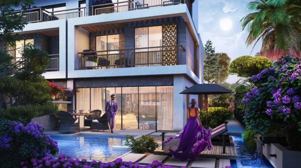 Elegant Family Living | Semi Furnished | Villa in Violet 2, DAMAC Hills 2