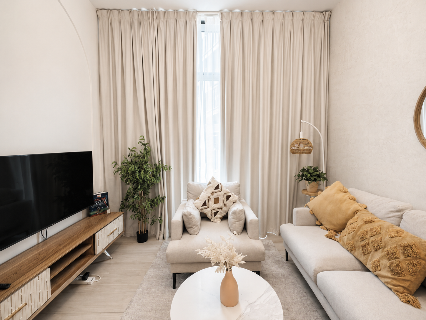 Furnished 1-bed apartment in Harrington House