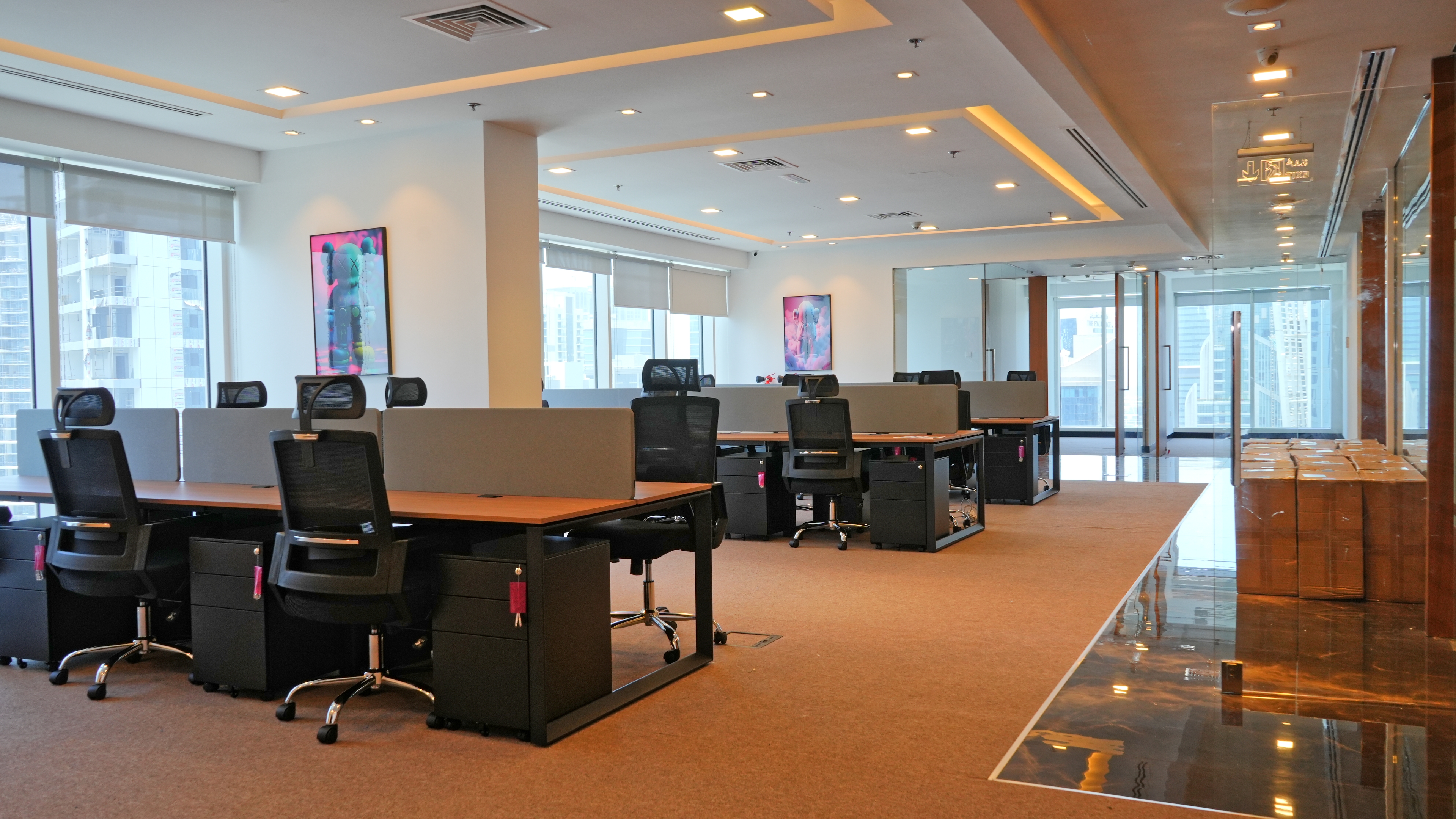 Half-Floor Office | Multiple Chambers | Barnd-New Fit-out & Furniture