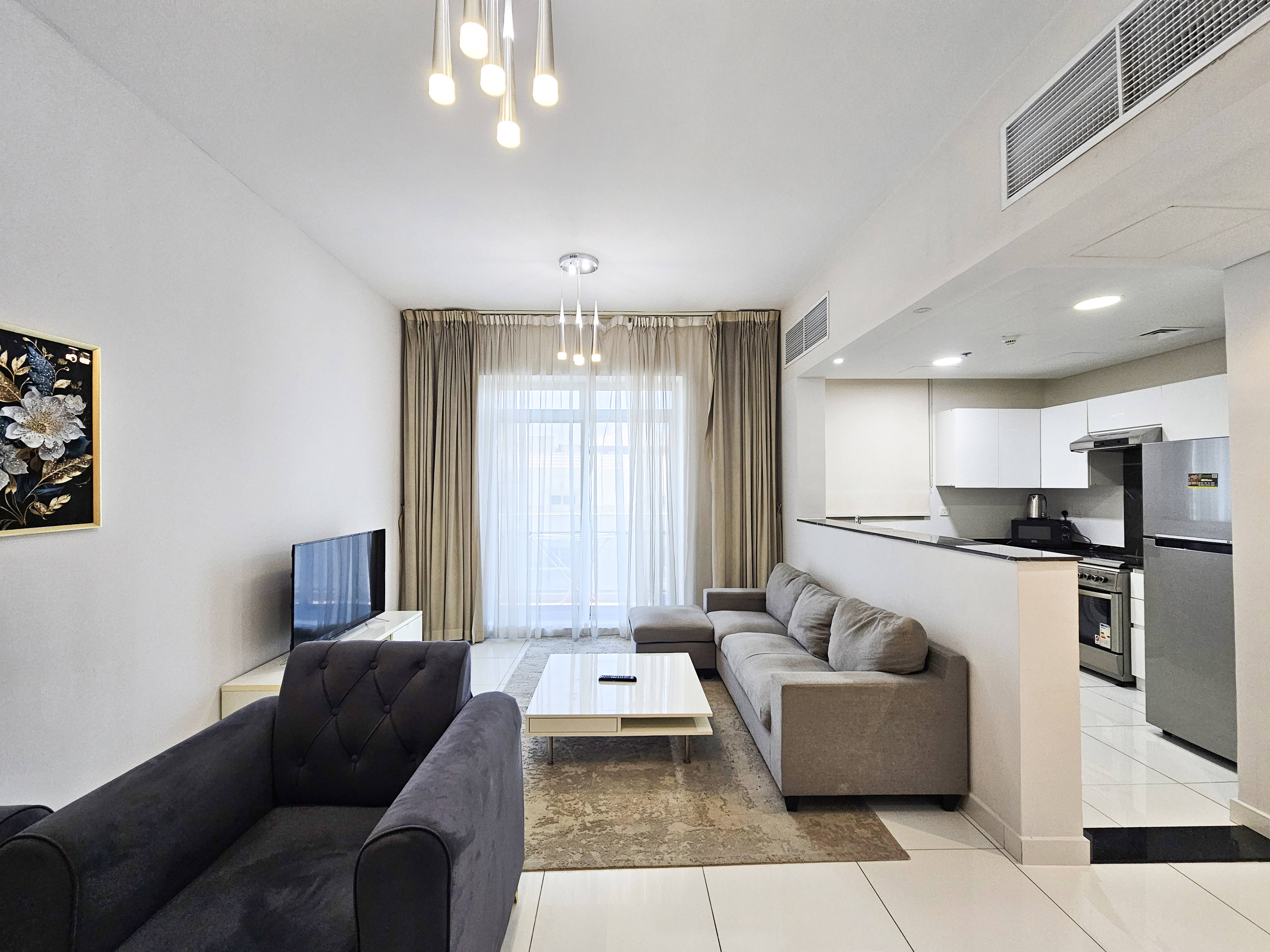Furnished 1-bed apartment in Plazzo Heights