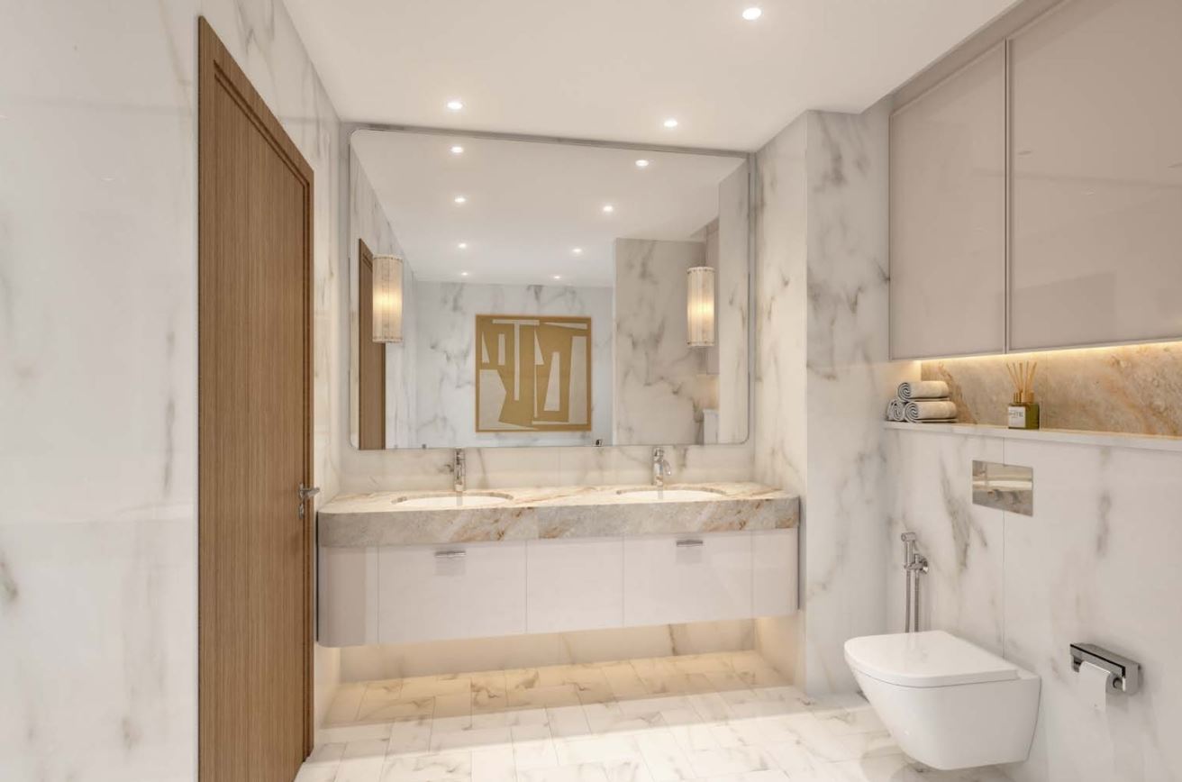 2BR with 2 Balconies | High Floor | Azizi Venice 4 | Prime Investment