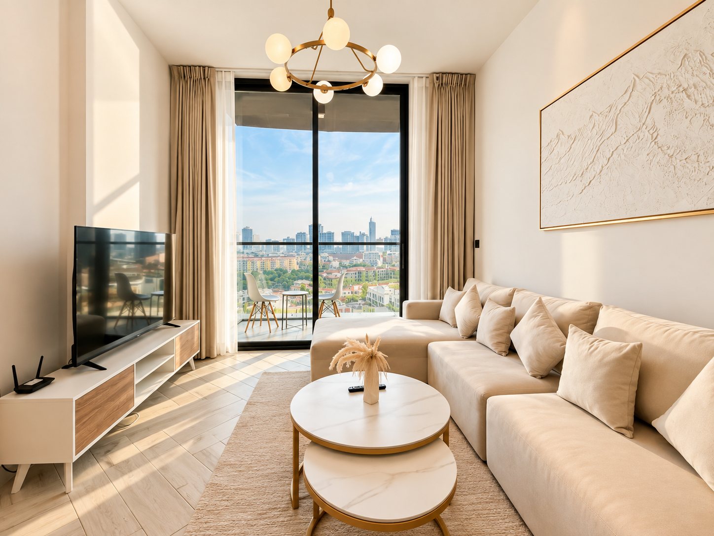 Furnished 1-bed apartment in Empire Residence