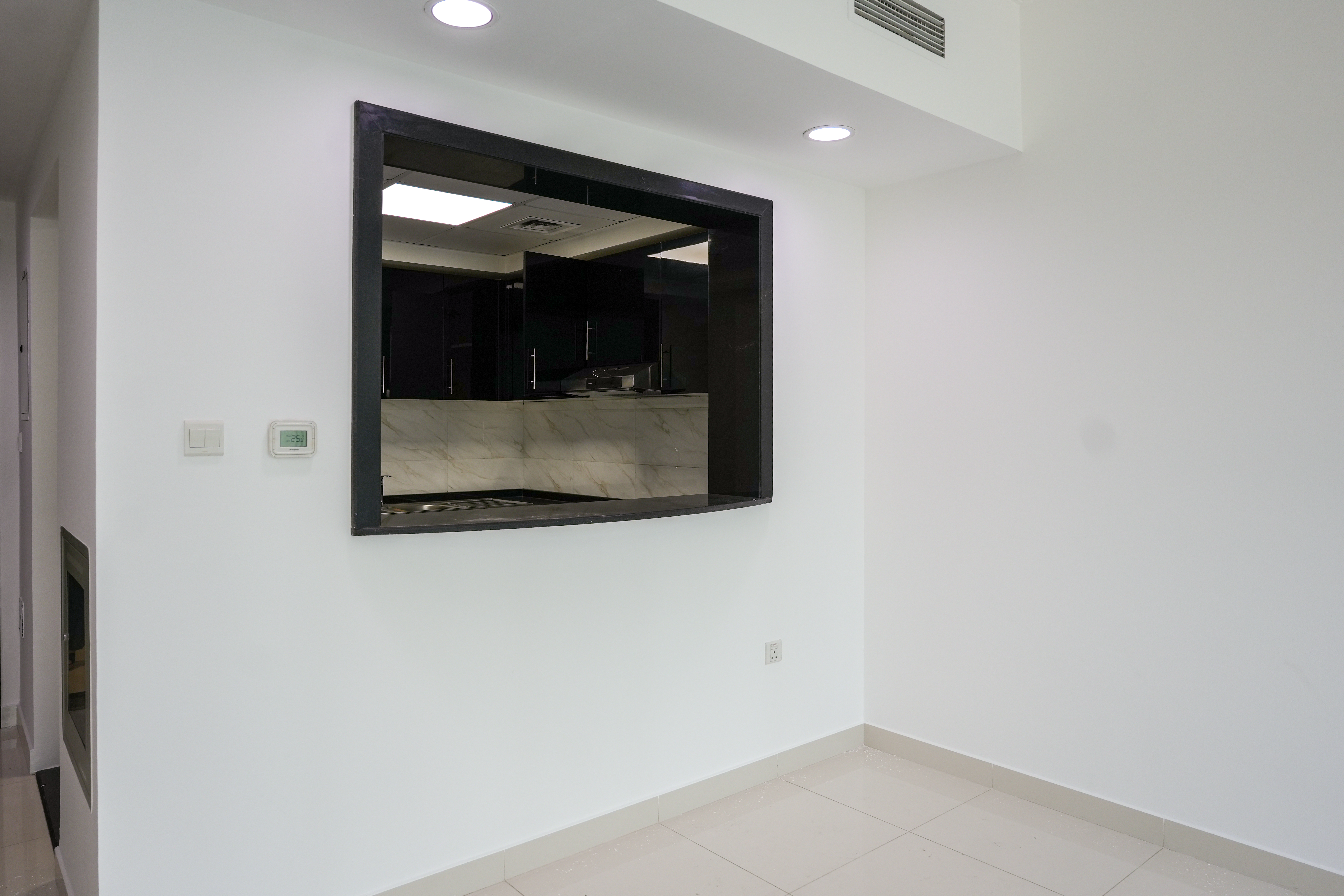 Spacious Kitchen | Prime Business Bay Location | Burj Khalifa View